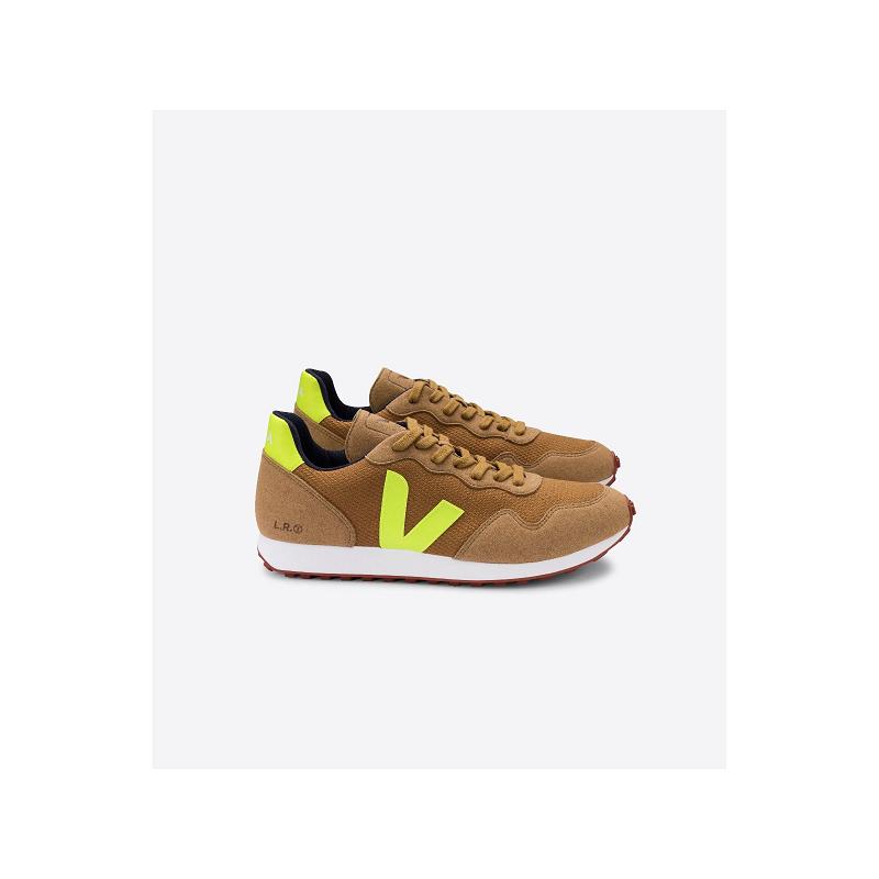 Tenis Veja Hombre Outlet - SDU Zapatillas Marrones ES725553